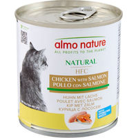Produktbild von Almo Nature HFC Natural Katzenfutter Huhn und Lachs Adult 12 x 280 g - 280 g