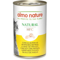 Produktbild von Almo Nature HFC Natural Katzenfutter Hühnerschenkel für alle Altersstufen 6 x 140 g - 6 x 140 g