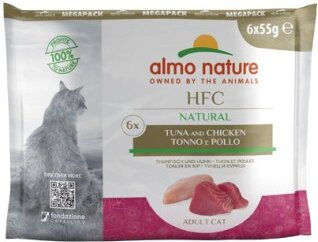 Almo Nature HFC Natural Katzennassfutter Thunfisch und Huhn Adult 48 x 55 g - 6 x 55 g – Bild 1 von 13