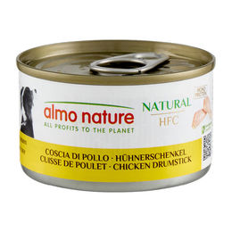 Produktbild von Almo Nature HFC Natural Nassfutter für erwachsene Katzen mit Rind in der Dose