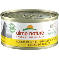 Produktbild von Almo Nature HFC Natural Nassfutter Katze Huhn Stückchen in Sauce glutenfrei 24x70 g - 24 x 70 g