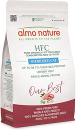 Almo Nature HFC Our Best Trockenfutter für Katzen Adult Sterilised Schwein 1,2 kg – Bild 1 von 11
