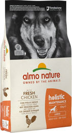 Produktbild von Almo Nature Holistic Hundefutter Adult Huhn & Reis mit hohem Fleischanteil 12 kg - 12 kg