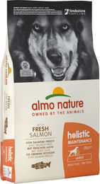 Produktbild von Almo Nature Holistic Hundefutter Adult Lachs und Reis für große Rassen 2 x 12 kg - 2 x 12 kg