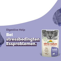 Produktbild von Almo Nature Holistic Intestinal Help Katzen Nassfutter Fisch und Geflügel Adult 6x70g - 6 x 70 g
