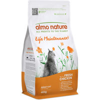Produktbild von Almo Nature Holistic Katzenfutter Adult Huhn & Reis 400 g Beutel ohne Farb- und Aromastoffe - 400 g