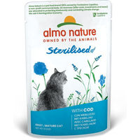 Produktbild von Almo Nature Holistic Sterilised Light Katzenfutter mit Kabeljau 30x70g - 30 x 70 g