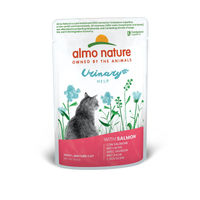 Produktbild von Almo Nature Holistic Urinary Help Katzen Nassfutter Lachs und Truthahn Adult 30x70g