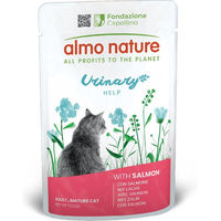 Produktbild von Almo Nature Holistic Urinary Help Nassfutter für Katzen mit Lachs zur Unterstützung der Harnwege Adult 30 x 70 g - 24 x 70 g