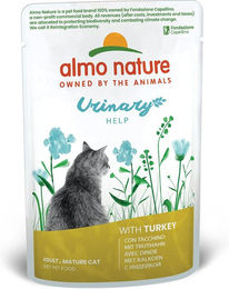 Produktbild von Almo Nature Holistic Urinary Help Nassfutter Truthahn für erwachsene Katzen 30x70g - 30 x 70 g