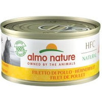 Produktbild von Almo Nature Katzen Nassfutter Hühnerfilet für Adult mit hohem Fleischanteil 6x70g - 6 x 70 g