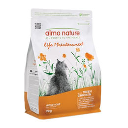 Almo Nature Life Maintenance Katzenfutter Huhn Adult 2kg Beutel - 2 kg – Bild 1 von 3