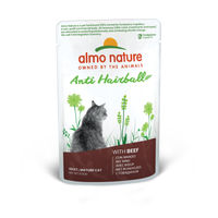 Produktbild von Almo Nature PFC Daily Functional Anti-Hairball Katzen Nassfutter Rind Adult 30 x 70 g - 24 x 70 g