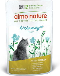 Almo Nature PFC Daily Functional Holistic Urinary Help Nassfutter für ausgewachsene Katzen mit Truthahn zur Unterstützung der Harnwege 30 x 70 g - 30 x 70 g – Bild 1 von 11