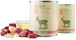 Produktbild von Almo Nature SINGLE Hundefutter Nass Futter Ziege mit Pastinake Hypoallergen Monoprotein Stückchen in Sauce 60 x 800 g - 60 x 800 g