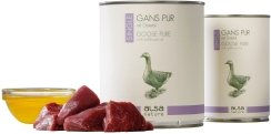 Produktbild von Almo Nature Single Hundefutter Nassfutter Gans pur Stückchen in Sauce hypoallergen monoprotein 60 x 800 g - 60 x 800 g