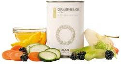 Produktbild von Almo Nature VEGGIE Gemüse-Beilage mit Obst Nassfutter für Hunde 375 g - 375 g