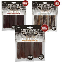 Produktbild von Alorelia Healthcare Beute-Sticks Mix Trio Belohnungssnack für Hunde mit Lachs, Ente und Pferd getreidefrei und hypoallergen 3 x 160 g