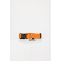 Produktbild von Alpha Industries Basic Dog-Tag Halsband für Hunde in Orange Größe L