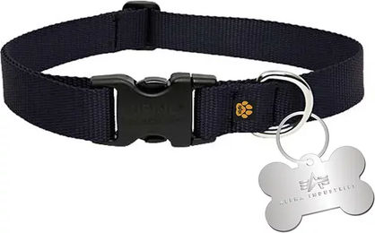 Produktbild von Alpha Industries Hundehalsband Basic aus Kunststoff Schwarz XS für erwachsene Hunde