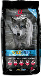 Produktbild von alpha spirit Complete Wild Fisch & Sardine Hundefutter Adult Getreidefrei Monoprotein 3 kg