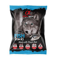 Produktbild von Alpha Spirit Hundesnack gewürfelt Fisch glutenfrei 50 g - 50 g