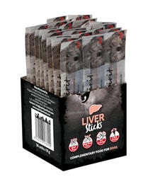 Alpha Spirit Individual Stick Belohnungssnack für Hunde mit Leber getreidefrei 300g - 30 x 10 g – Bild 1 von 3