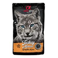 Produktbild von alpha spirit Katzen Mousse Truthahn 24x85g
