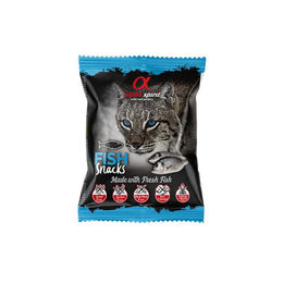 Alpha Spirit Katzensnack Fisch gewürfelt 50g - 24 x 50 g – Bild 1 von 3