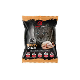 Alpha Spirit Katzensnack gewürfelt Truthahn 50g - 50 g – Bild 1 von 3