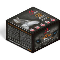 Produktbild von alpha spirit Kausnacks für Hunde Adult Fisch Getreidefrei und Glutenfrei Mixbox 9 x 35 g - 9 x 35 g