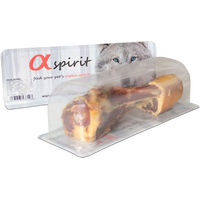 Produktbild von Alpha Spirit Schinkenknochen für Hunde Monoprotein Mittel 15 Stück