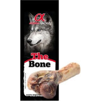 Produktbild von Alpha Spirit The Bone Serrano halbe Schinkenknochen Kausnack für Hunde Adult Monoprotein 170g