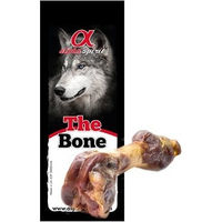 Produktbild von Alpha Spirit The Bone Serrano Schinkenknochen Maxi Monoprotein für große und riesige Hunderassen 380 g - 12 x 1 Stk.