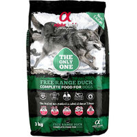 Produktbild von Alpha Spirit The Only One Trockenfutter für Hunde Freiland-Ente getreidefrei 3 kg - 3 kg
