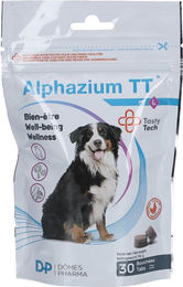 Produktbild von Alphazium TT Dômes Pharma Beruhigungstabletten für alle Tiergrößen - 30 x 114 g