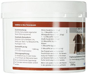 Alphazoo Alfavet Forbid Ergänzungsfuttermittel gegen Koprophagie für Hund und Katze Pulver 250g - 250 g – Bild 1 von 3