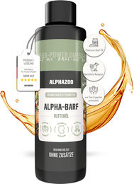 alphazoo Alpha-Barf Futteröl für Hunde und Katzen zur Haut- und Fellpflege 250 ml - 250 ml – Bild 1 von 4