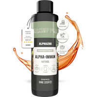 Produktbild von alphazoo Alpha-Immun Futteröl für Hunde und Katzen 250ml kaltgepresstes Haut-Fell-Supplement mit Lachsöl ohne Konservierungsstoffe - 250 ml