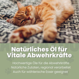 alphazoo Alpha-Immun Futteröl für Katzen 250ml zur Unterstützung von Immunsystem, Haut und Fell – Bild 1 von 8