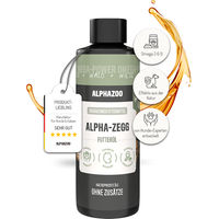 Produktbild von alphazoo Alpha-Zegg Futteröl für Hunde 100ml – Veganer Haut und Fell Pflege mit Leinsamen, Schwarzkümmel und Mandelöl
