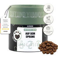 Produktbild von alphazoo Auf dem Sprung Hundesnack 60g – Getreidefreier Funktionssnack für Gelenke und Knochen ohne Farb- und Aromastoffe - 60 g