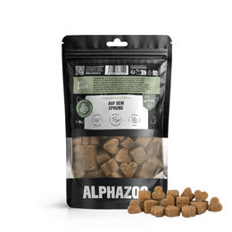 alphazoo Auf dem Sprung Hundesnack für Senior Hunde 160g – Getreidefrei mit Glucosamin und Kollagen zur Unterstützung der Gelenkfunktion – Bild 1 von 4