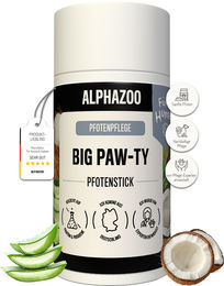 alphazoo Big Paw-ty Pfotenpflege für Hunde als Pfotenstick 25g vegan und ohne Konservierungsstoffe – Bild 1 von 13