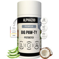 Produktbild von alphazoo Big Paw-ty Pfotenpflege für Hunde als Pfotenstick 25g vegan und ohne Konservierungsstoffe