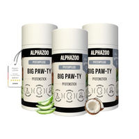 Produktbild von alphazoo Big Paw-ty Pfotenstick Pfotenbalsam für Hunde mit Kokosöl, Sheabutter und Aloe Vera 3x25g