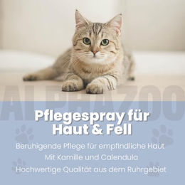 alphazoo Brandlöscher Anti-Juckreiz Fellspray für Katzen 250ml – Bild 1 von 6
