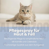 Produktbild von alphazoo Brandlöscher Anti-Juckreiz Fellspray für Katzen 250ml