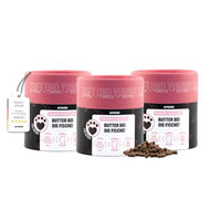Produktbild von alphazoo Butter bei die Fische Katzensnacks mit Lachs und Forelle getreidefrei 3 x 65g