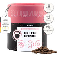 Produktbild von alphazoo Butter Bei Die Fische Katzensnacks mit Lachs und Forelle getreidefrei 65g - 65 g